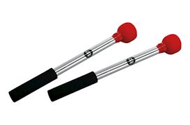 MEINL - SB1-2 SAMBA BEATER ALUMINUM 2 FELT SET